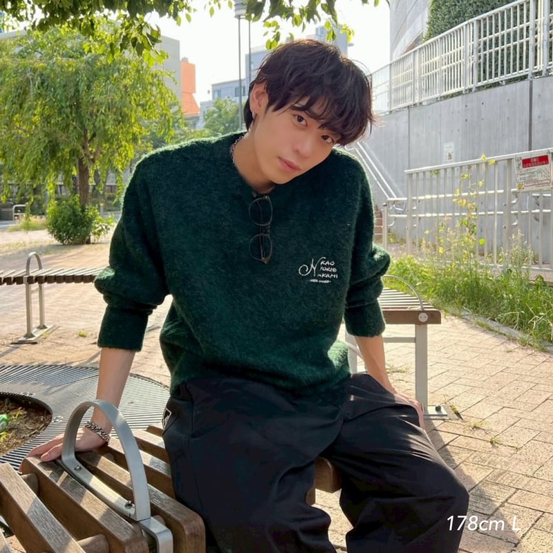 logo knit | kaoyorinakami