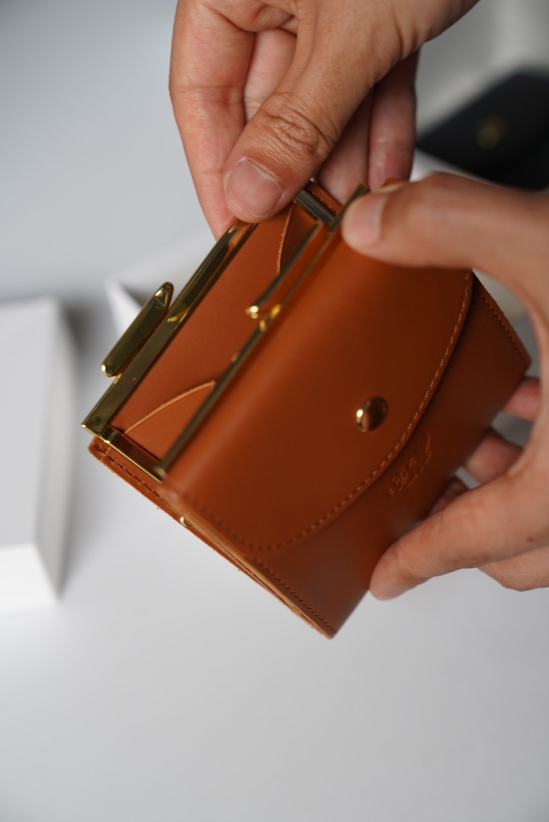 ☺︎<❤︎ leather wallet Ⅱ | kaoyorinakami