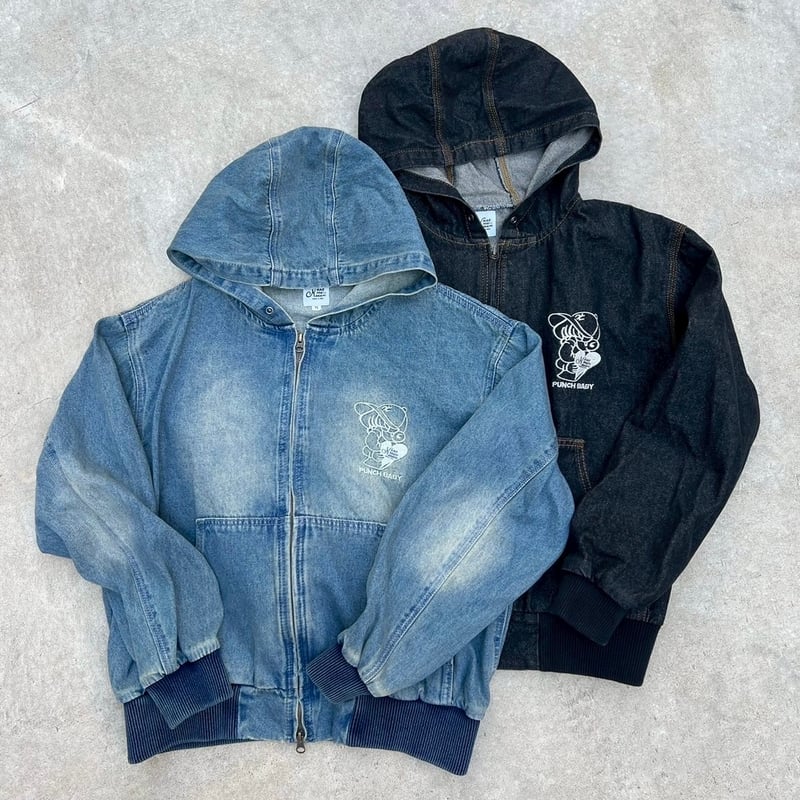 ジャケット・アウター kaoyorinakami punchbaby denim jacket punchbaby denim jacket | kaoyorinakami