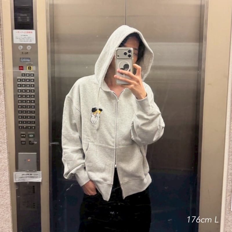 ballboy zip hoodie | kaoyorinakami