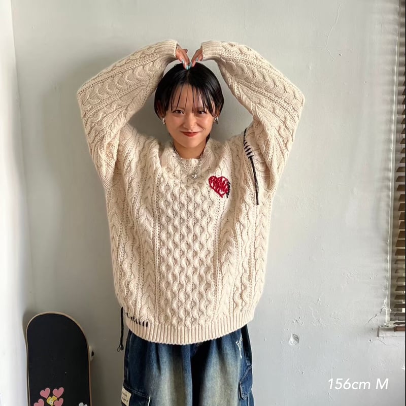 stitch ❤︎KYRN knit | kaoyorinakami