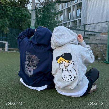 ballboy zip hoodie