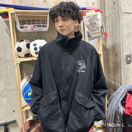 punchbaby flower nylon jacket