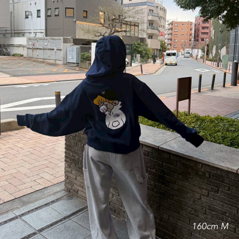 ballboy zip hoodie | kaoyorinakami