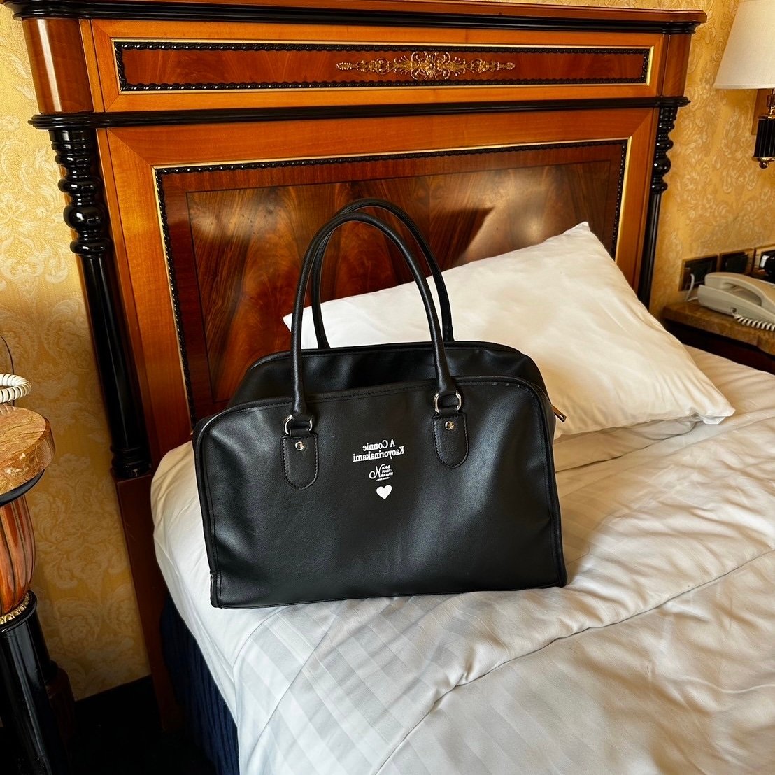 kaoyorinakami うぅ boston bag 新品未開封 