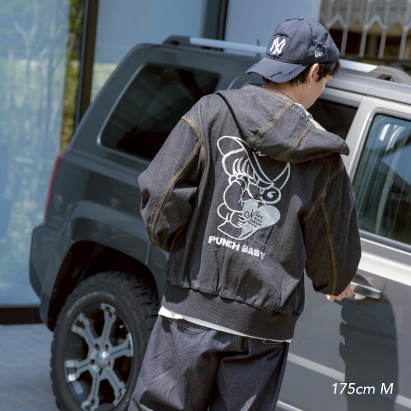 ジャケット・アウター kaoyorinakami punchbaby denim jacket punchbaby denim jacket | kaoyorinakami