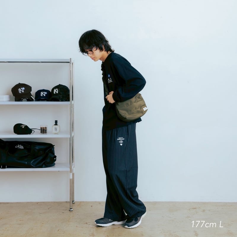 Connie stripe pants | kaoyorinakami