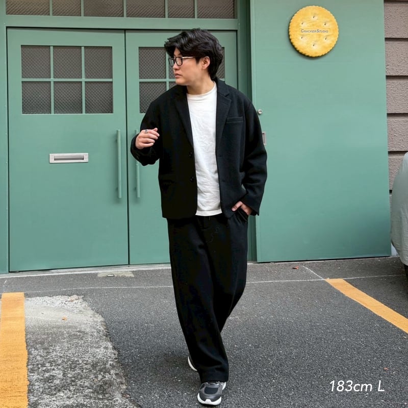 ジャケット・アウター kaoyorinakami stand collar coat wool tailored jacket | kaoyorinakami