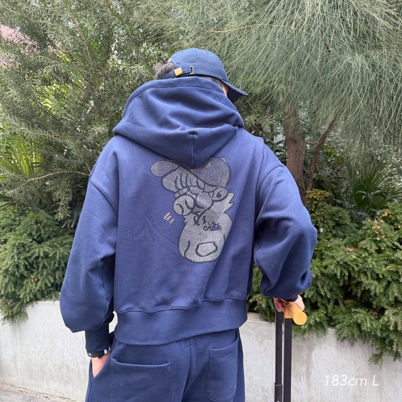 ballboy zip hoodie | kaoyorinakami