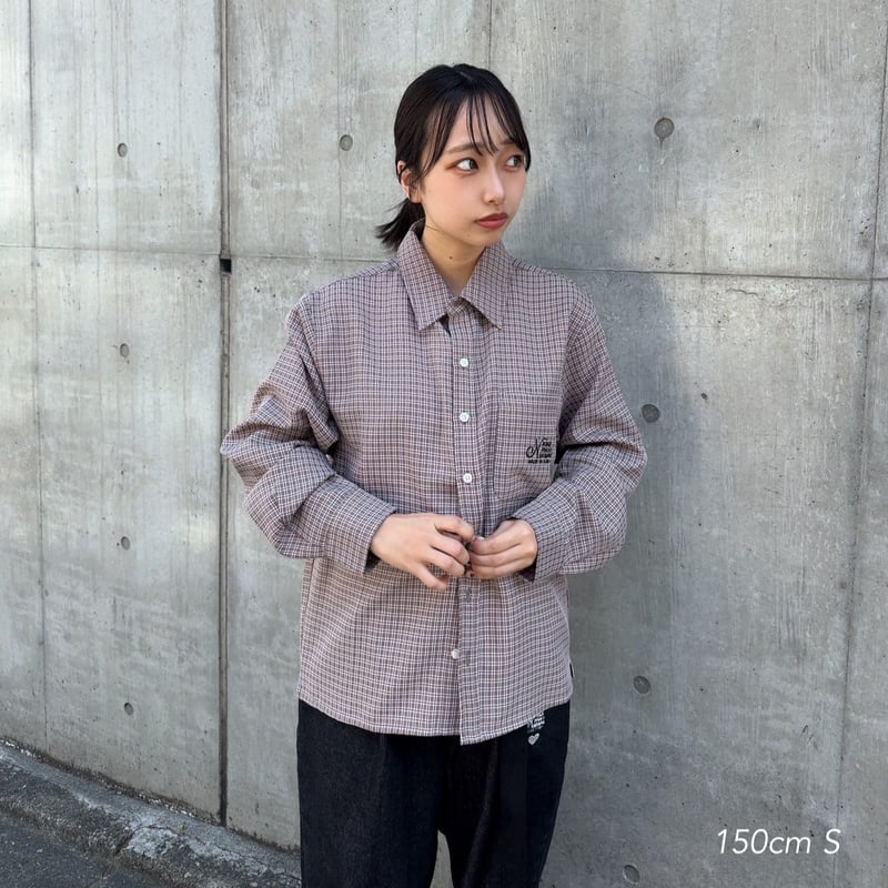 KaoriN様確認ページ check shirt | kaoyorinakami