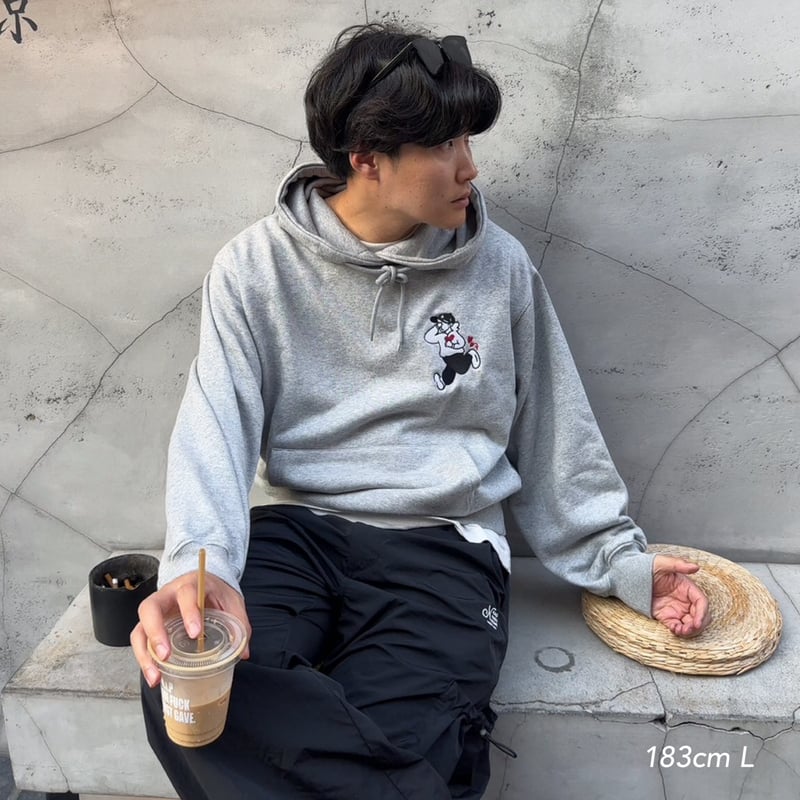 氣志團ちゃん HOODIE 「BOY'S COLOR」 パーカー Lサイズ 氣志團ちゃん HOODIE 「BOY'S COLOR」 パーカー Lサイズ 氣志團