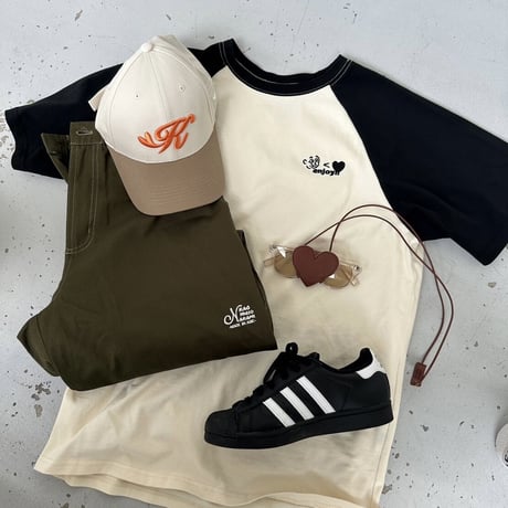 K❤︎ two-tone cap