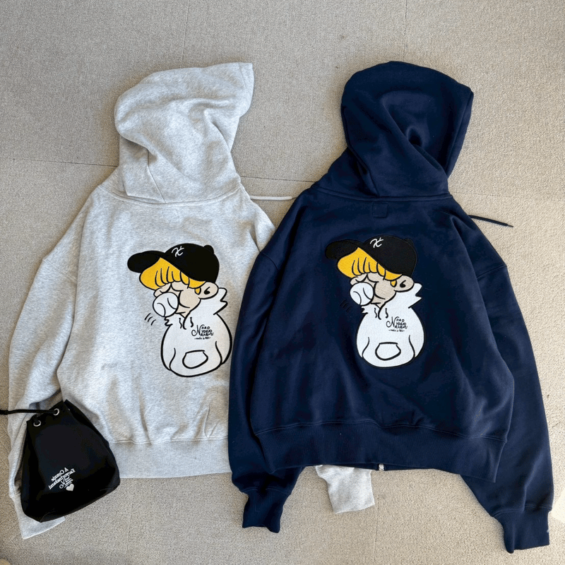 ballboy zip hoodie | kaoyorinakami