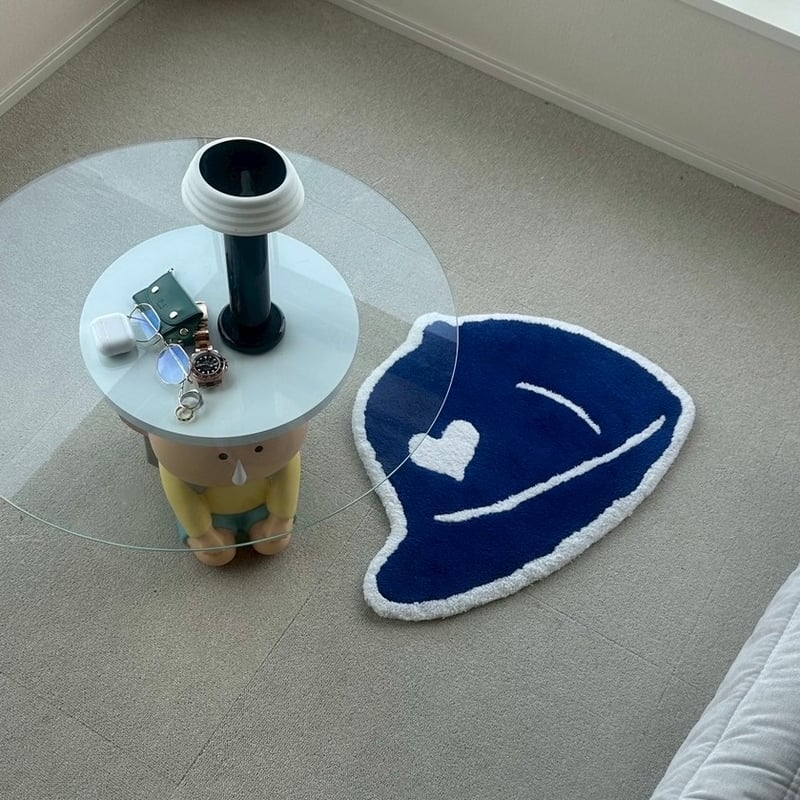 cap rug | kaoyorinakami
