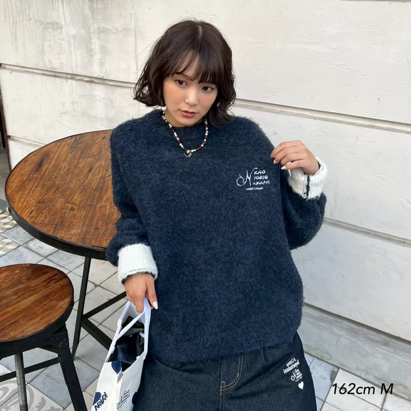 logo knit | kaoyorinakami