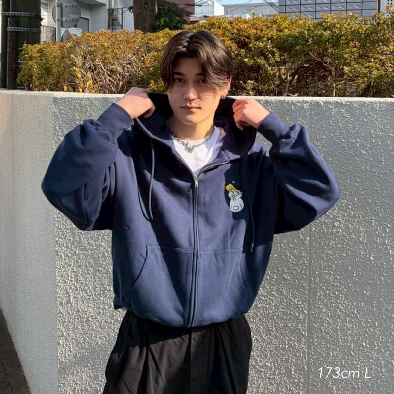 ballboy zip hoodie | kaoyorinakami