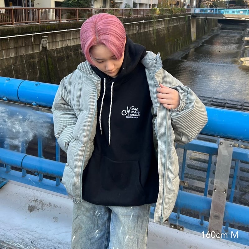 check panel blouson | kaoyorinakami