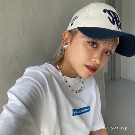 K❤︎ two-tone cap
