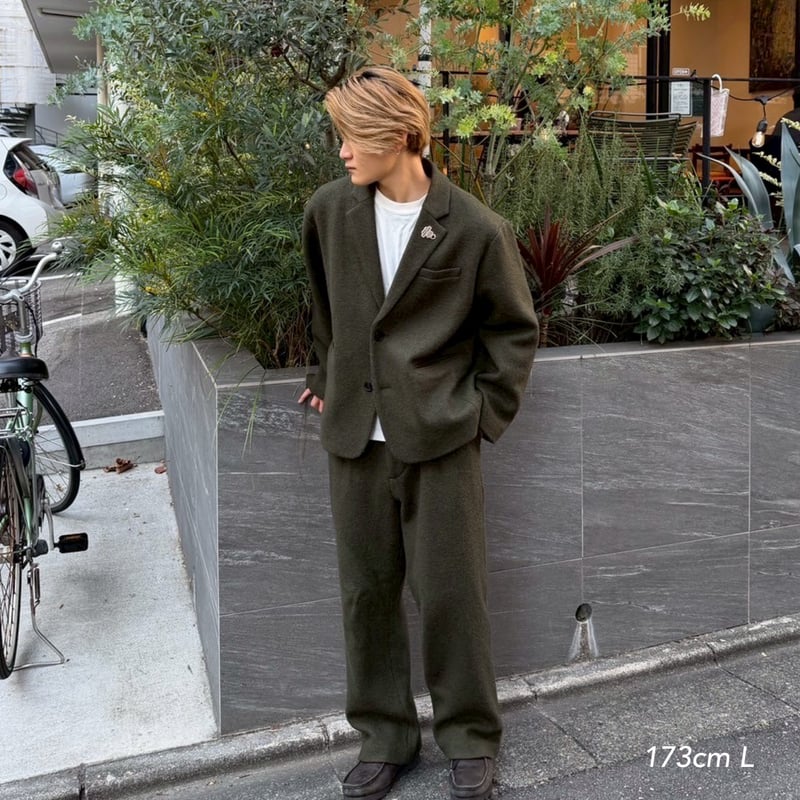 wool tailored jacket | kaoyorinakami