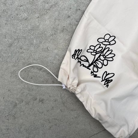 punchbaby flower nylon jacket