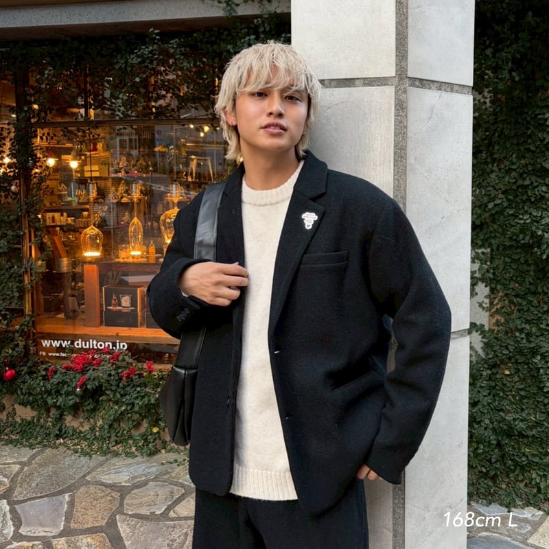 wool tailored jacket | kaoyorinakami