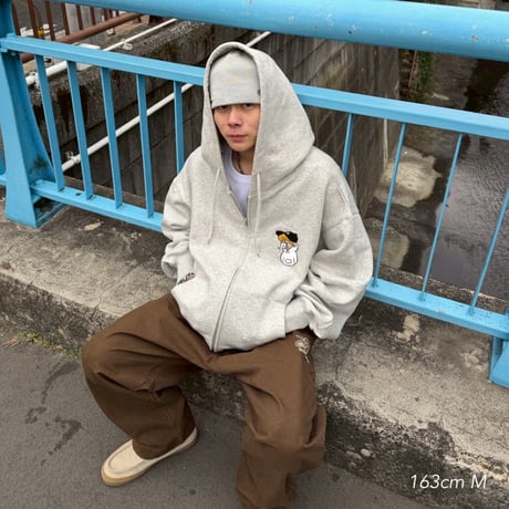 ballboy zip hoodie