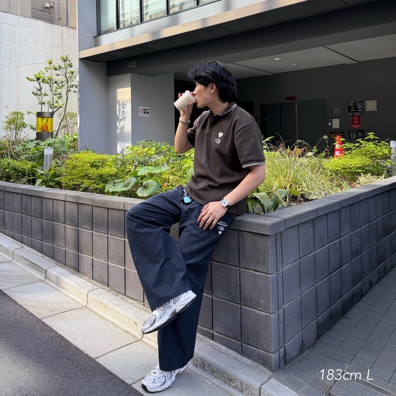 Connie stripe pants | kaoyorinakami