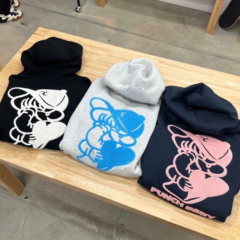 punchbaby hoodie | kaoyorinakami