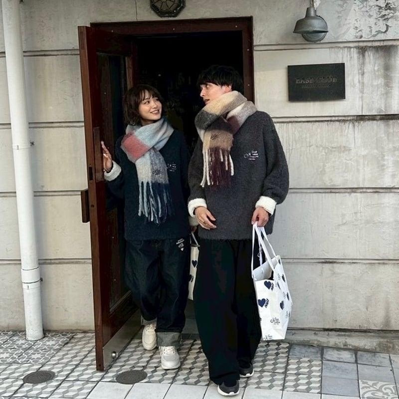 check scarf | kaoyorinakami