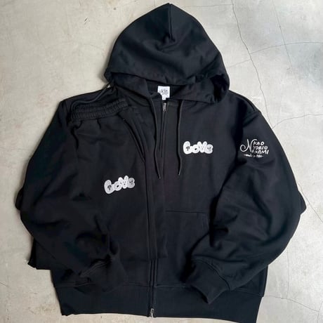 OUR LOVE zip hoodie
