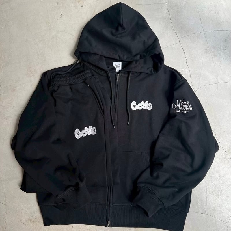 OUR LOVE zip hoodie | kaoyorinakami