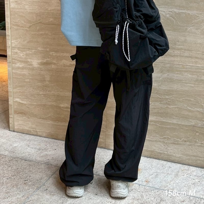nylon painter pants | kaoyorinakami
