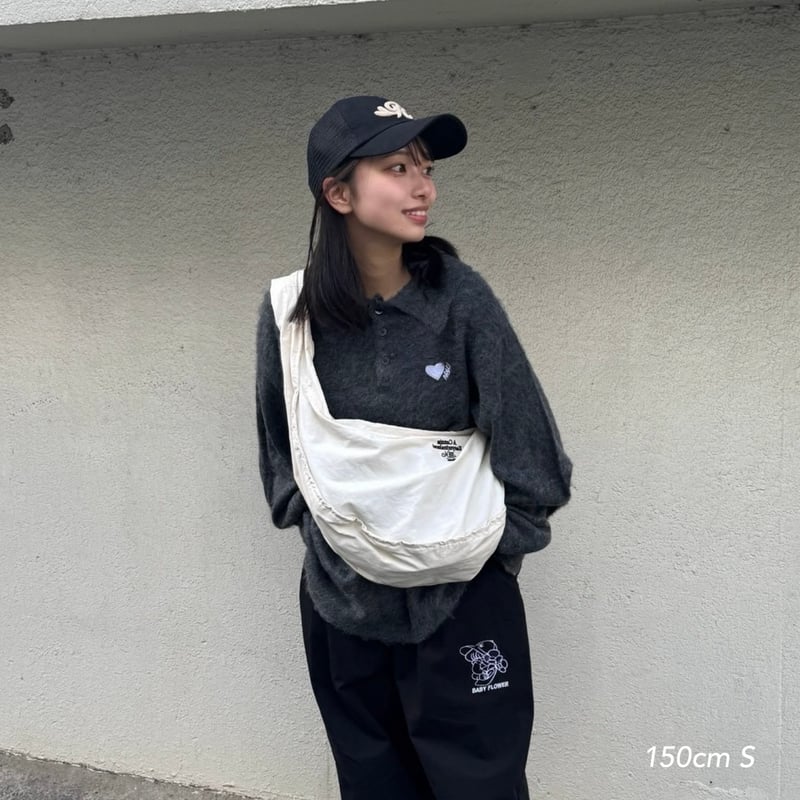 kiyomiさま ❤︎KYRN LS knit polo | kaoyorinakami