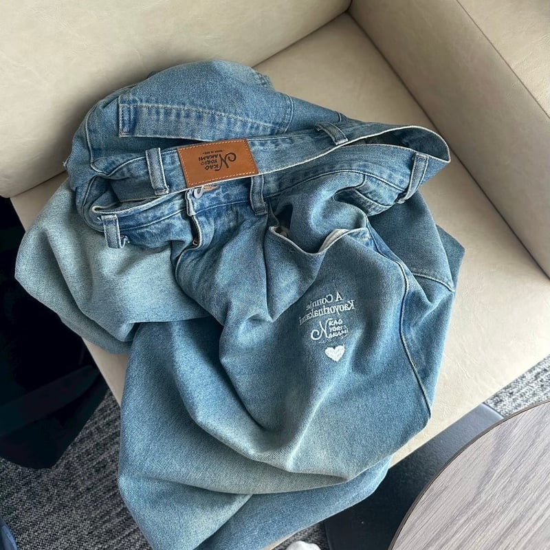 パンツ kaoyorinakami Connie denim pants Connie denim pants | kaoyorinakami