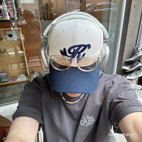 K❤︎ two-tone cap