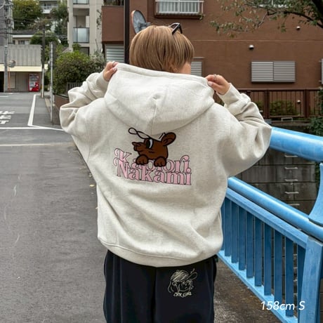 kaonaka bear hoodie