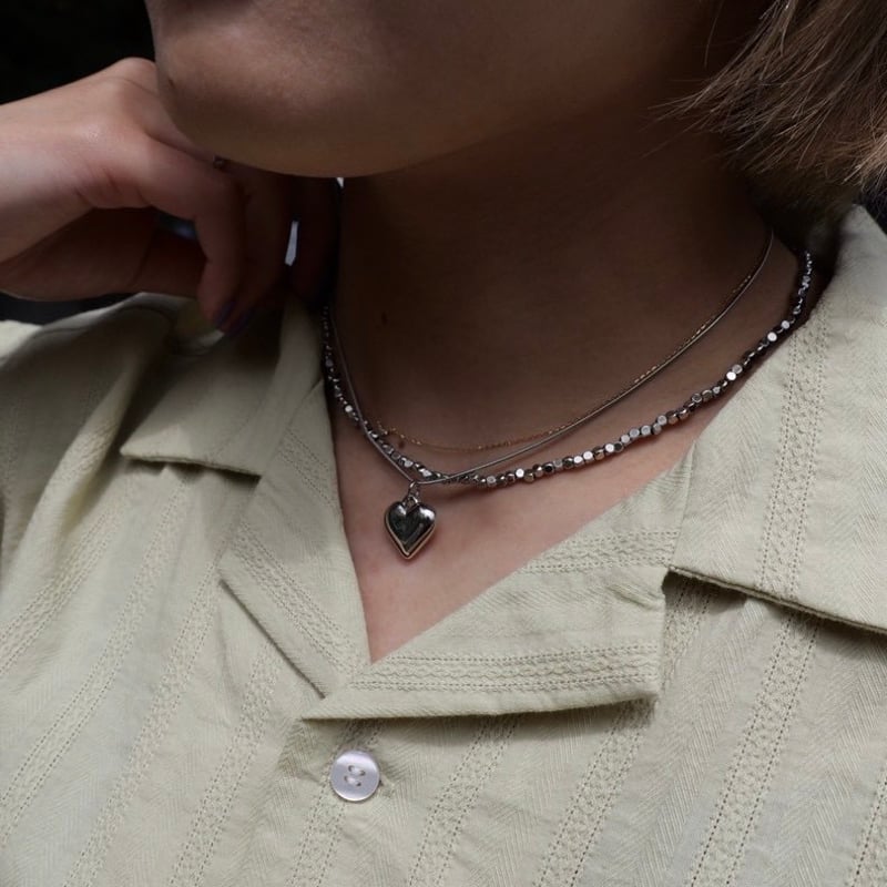 ❤︎ double necklace | kaoyorinakami