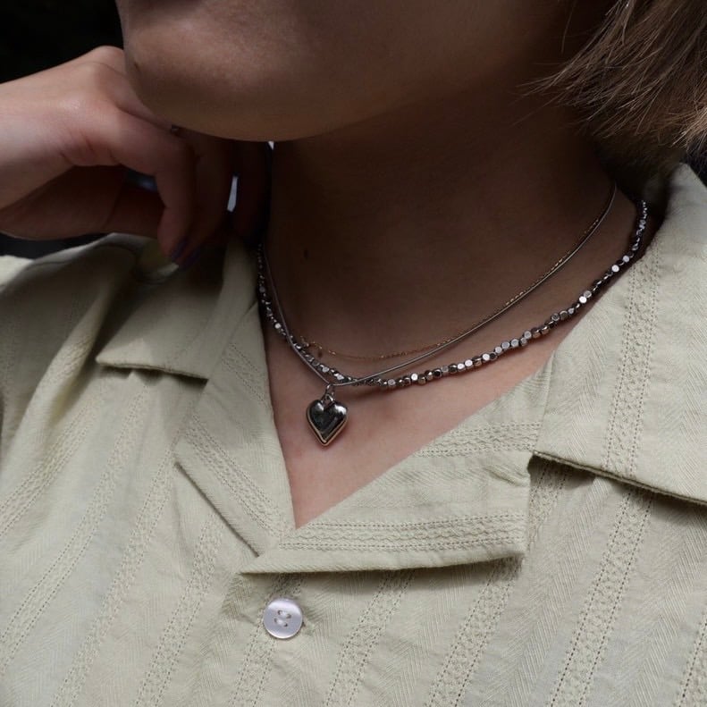 ❤︎ double necklace | kaoyorinakami