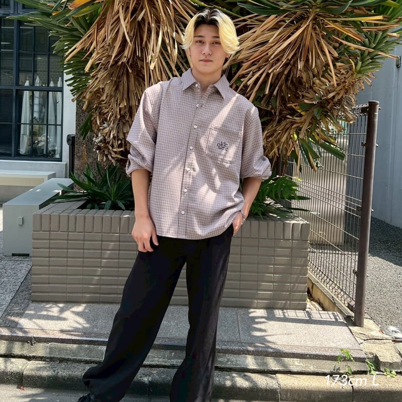 check shirt | kaoyorinakami