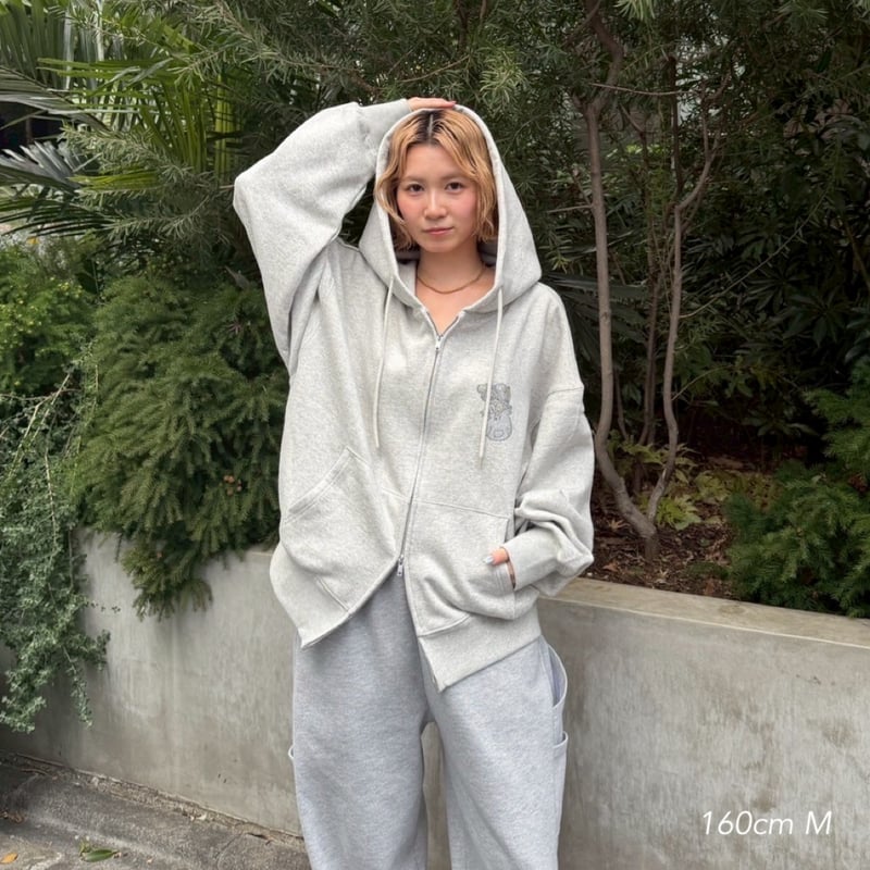 ballboy zip hoodie | kaoyorinakami