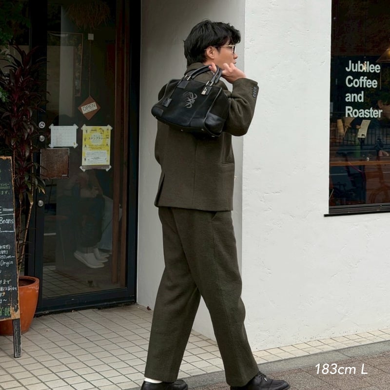 wool tailored jacket | kaoyorinakami