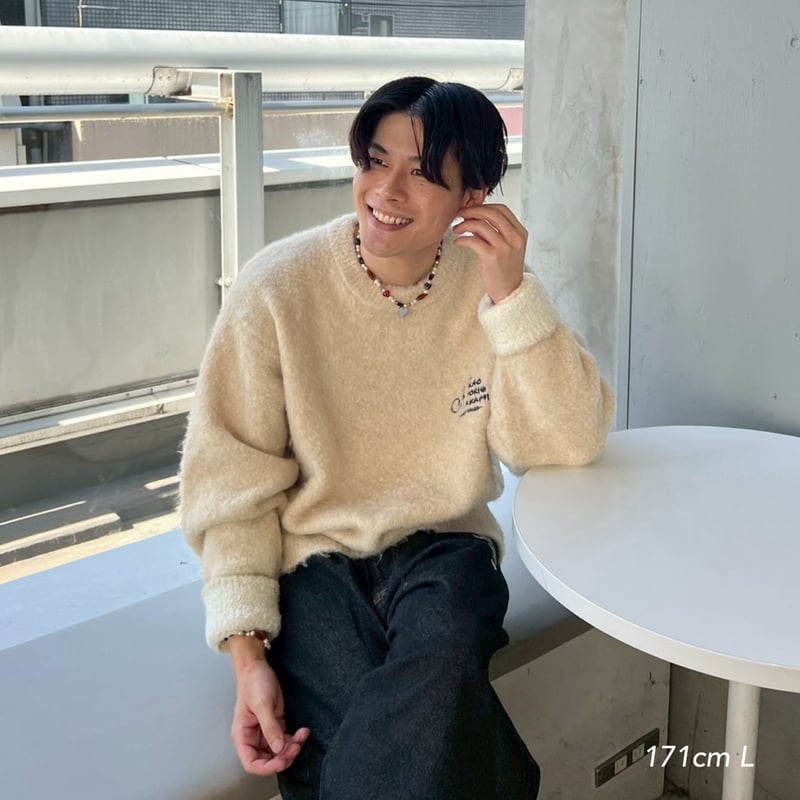 logo knit | kaoyorinakami