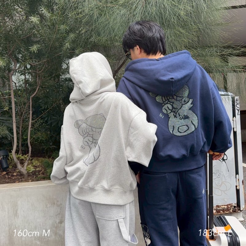 ballboy zip hoodie | kaoyorinakami