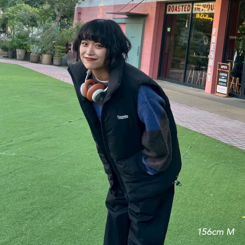 bear reversible vest | kaoyorinakami