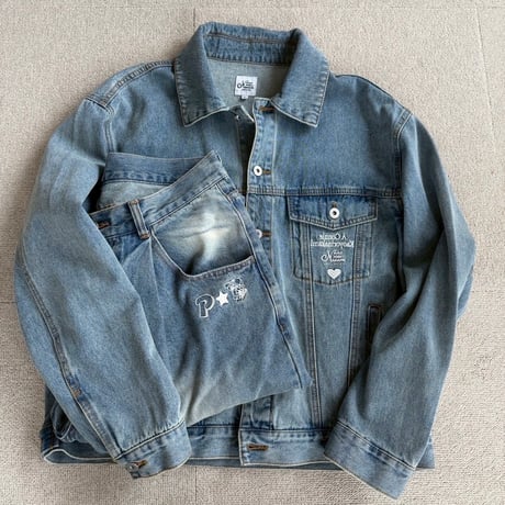punchbaby denim pants