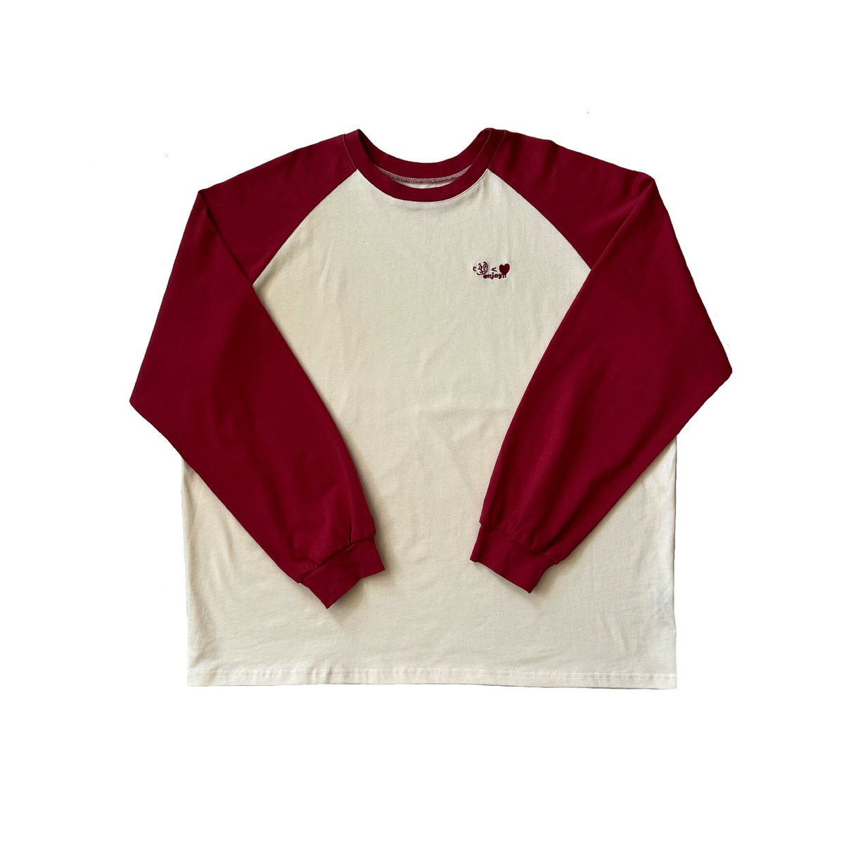 ☺︎<❤︎ raglan LS TEE