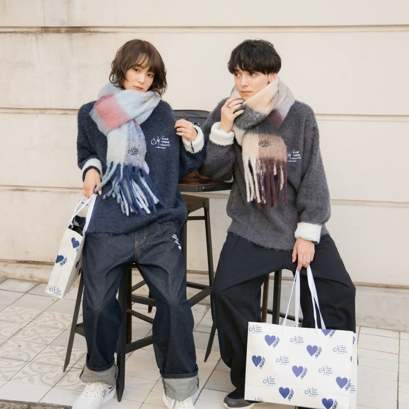 check scarf | kaoyorinakami