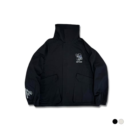 kaoyorinakami カオヨリナカミ　nylon jacket bicolor nylon jacket | kaoyorinakami