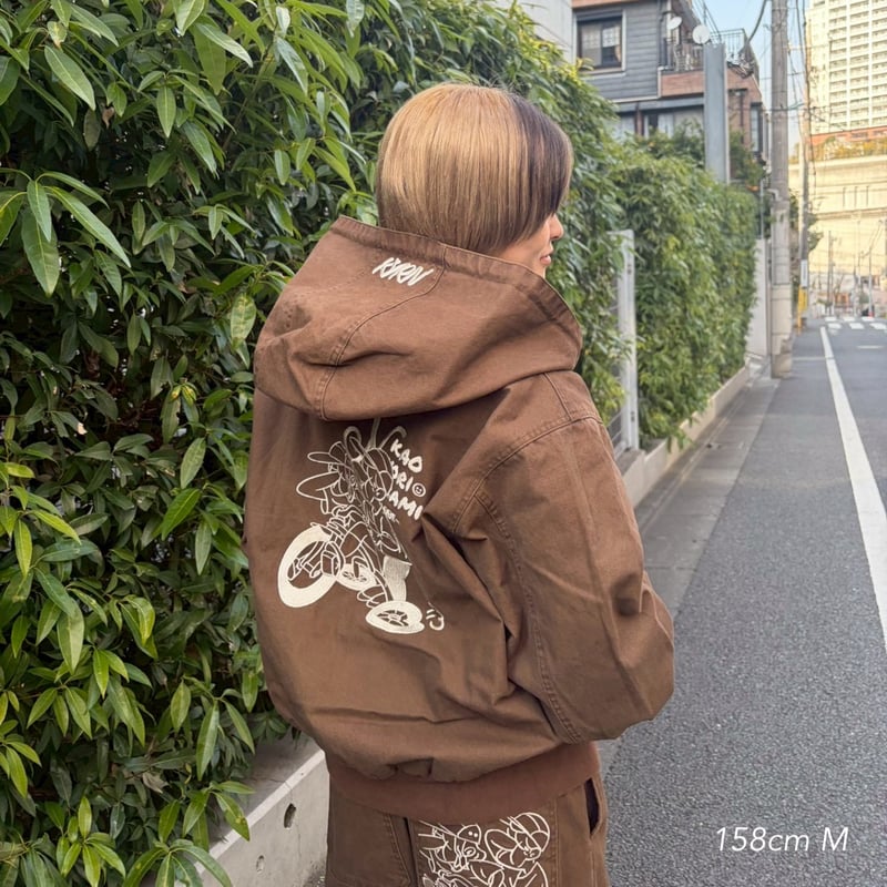 punchbike duck jacket | kaoyorinakami