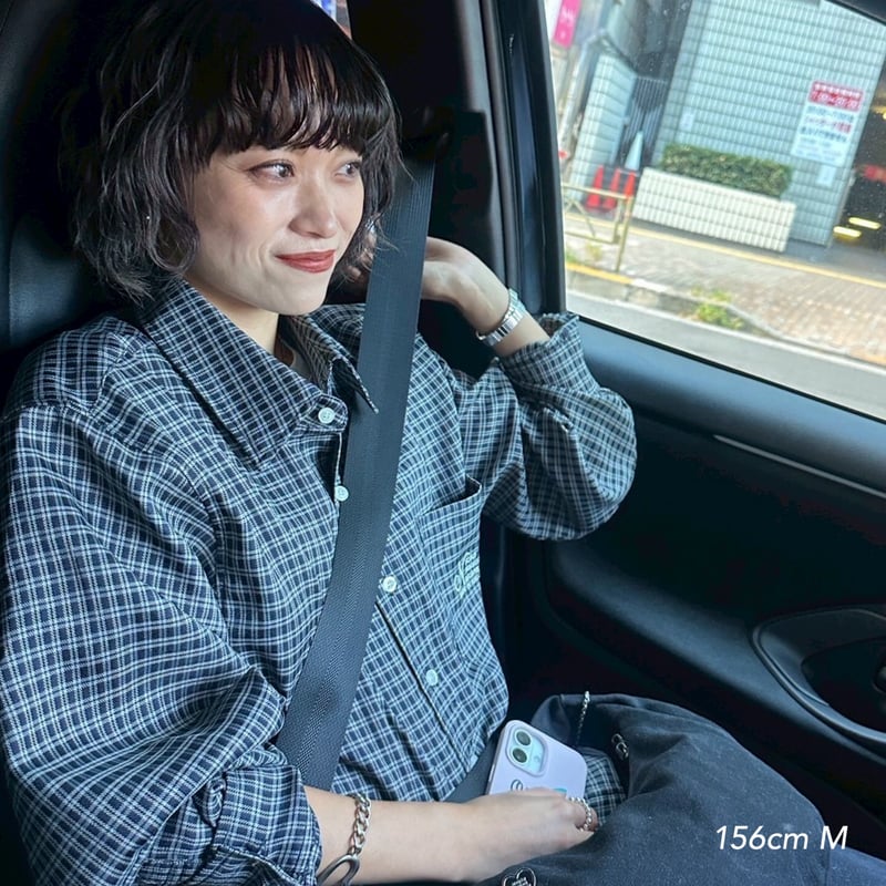 トップス Connie HS check shirt kaoyorinakami check shirt | kaoyorinakami